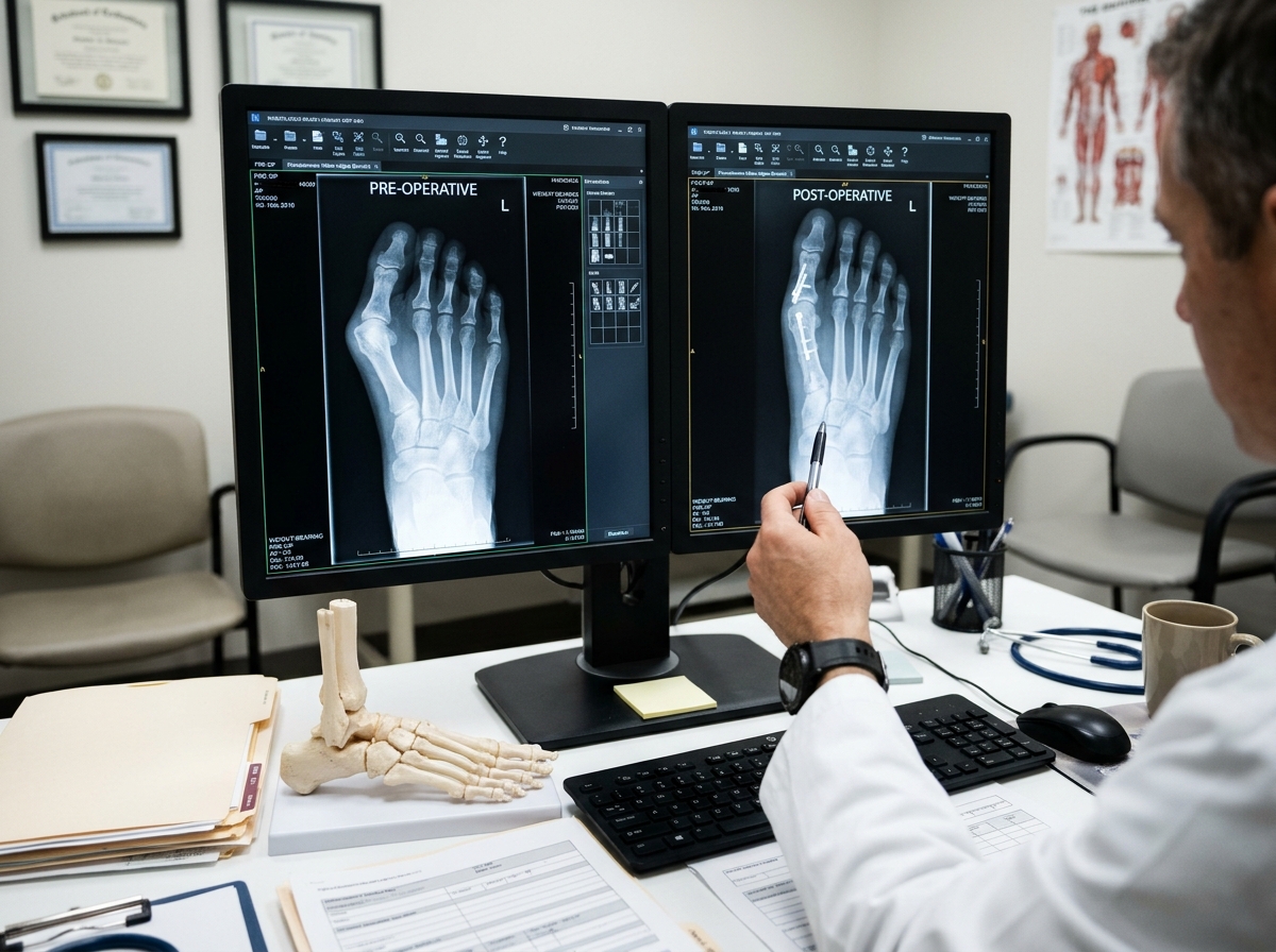 Foot X ray showing hallux valgus 20261025171110 1
