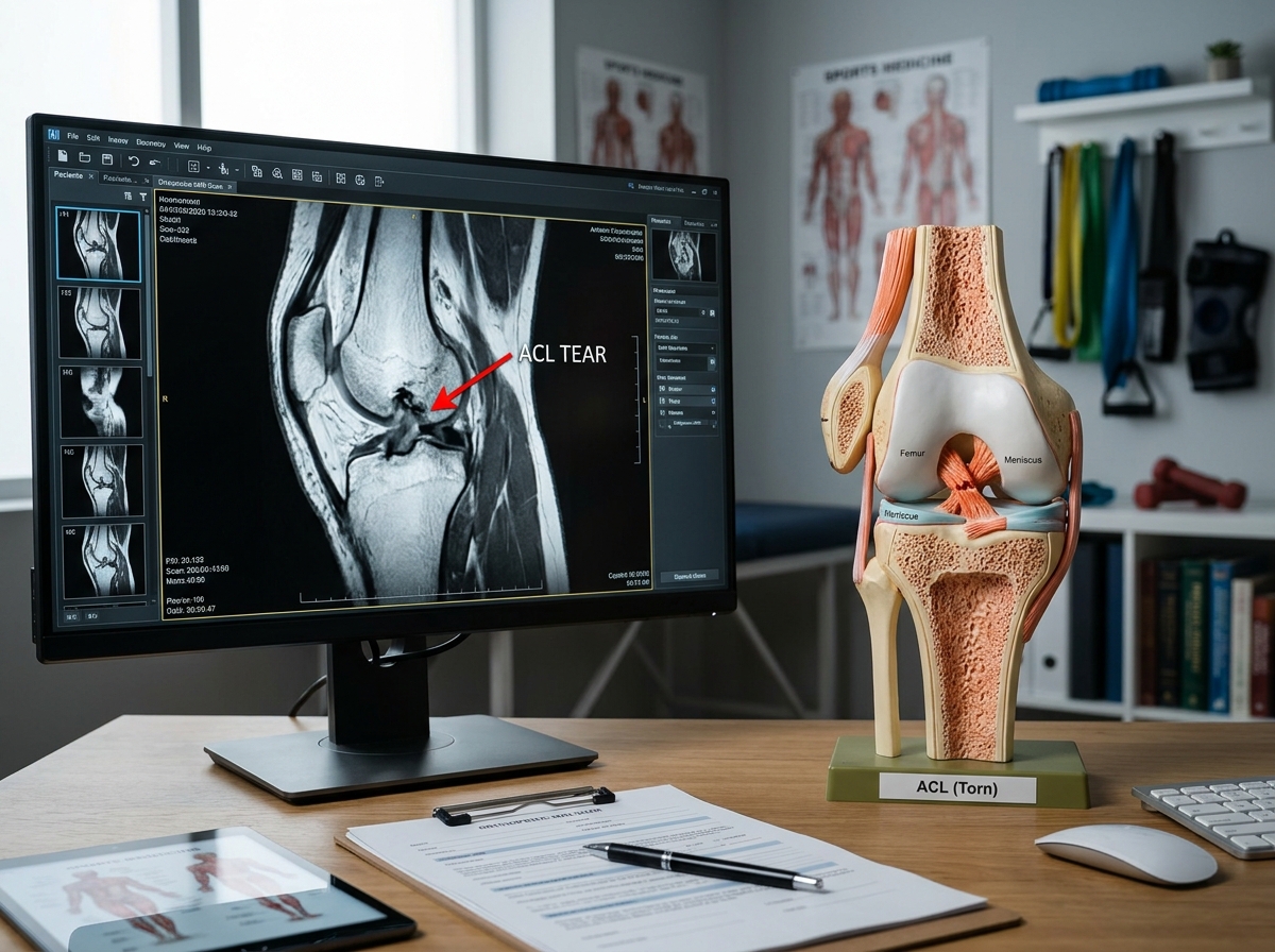 Knee MRI showing ACL tear 20261025170505